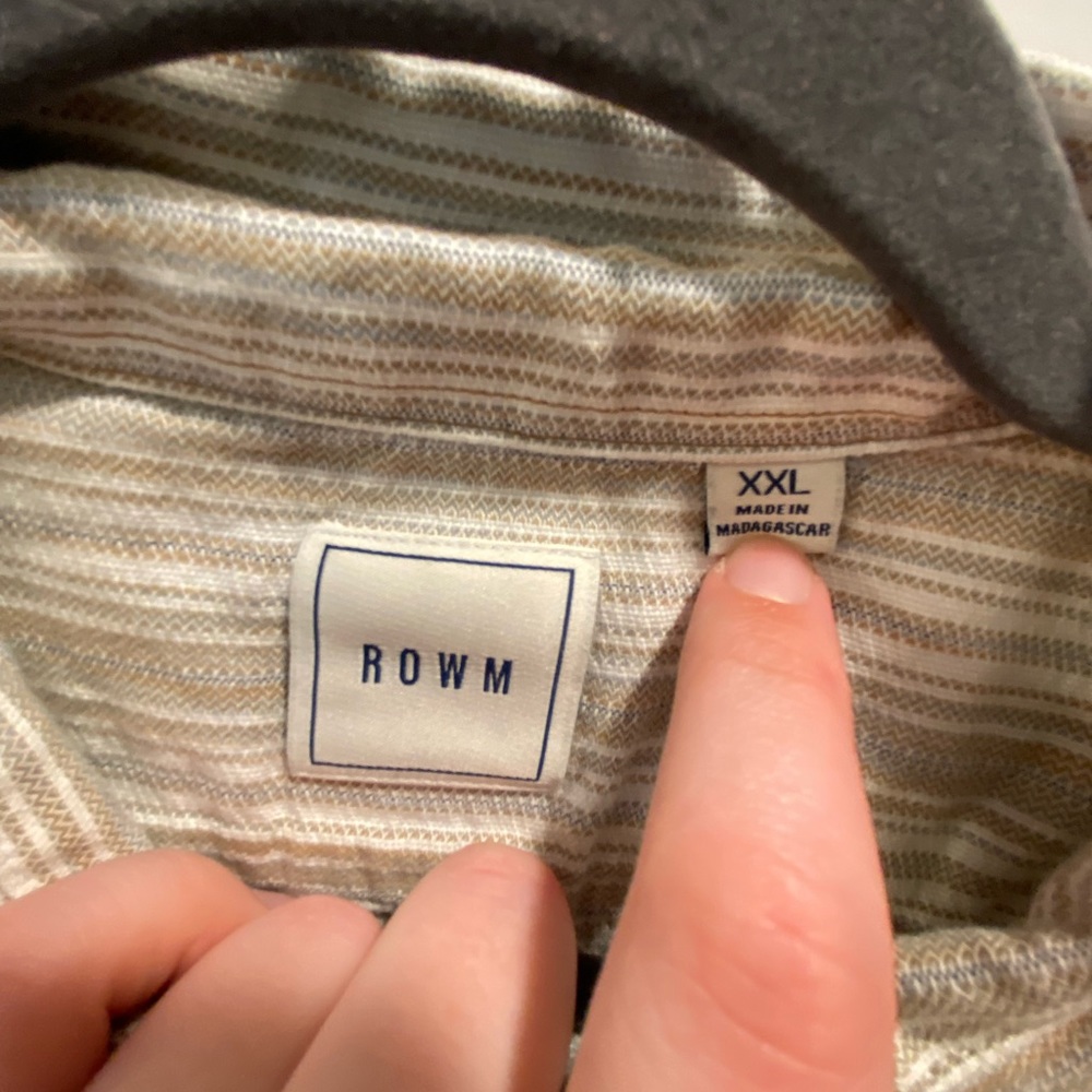 XXL ROWM Longsleeve Shirt